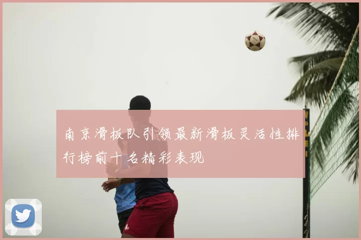南京滑板队引领最新滑板灵活性排行榜前十名精彩表现