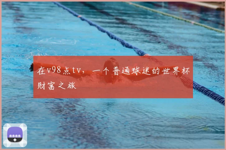 在v98点tv，一个普通球迷的世界杯财富之旅