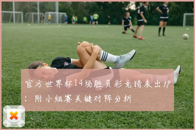 官方世界杯14场胜负彩竞猜表出炉：附小组赛关键对阵分析